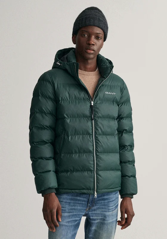 Gant Active Cloud Jacket, Tartan Green