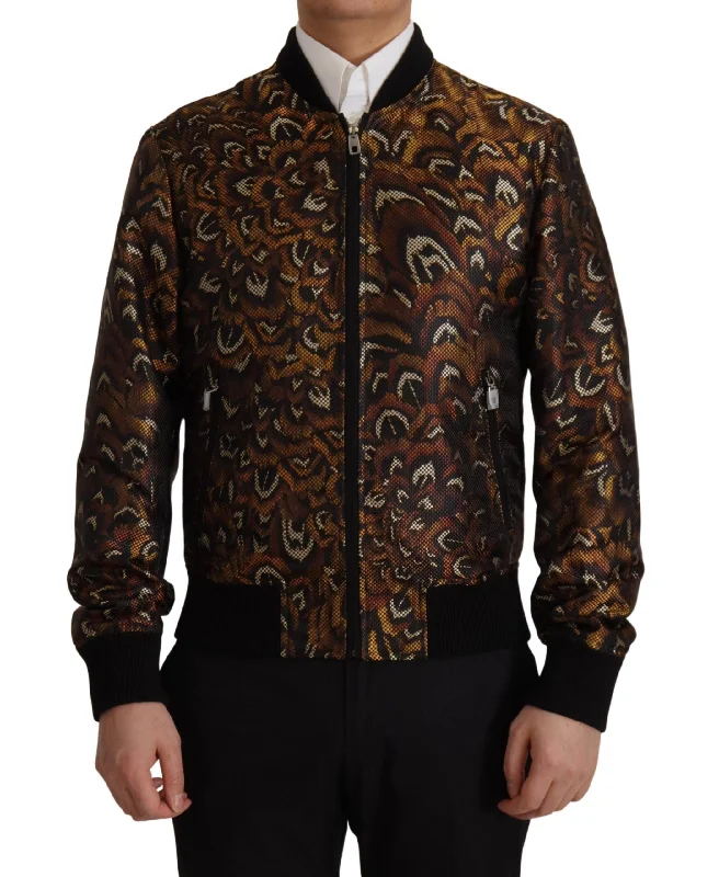 Dolce & Gabbana Elegant  Blouson Men's Jacket