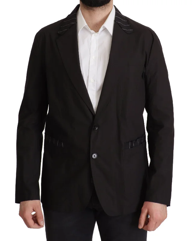 Dolce & Gabbana Elegant  Cotton-Wool Blend Blazer Men's Jacket