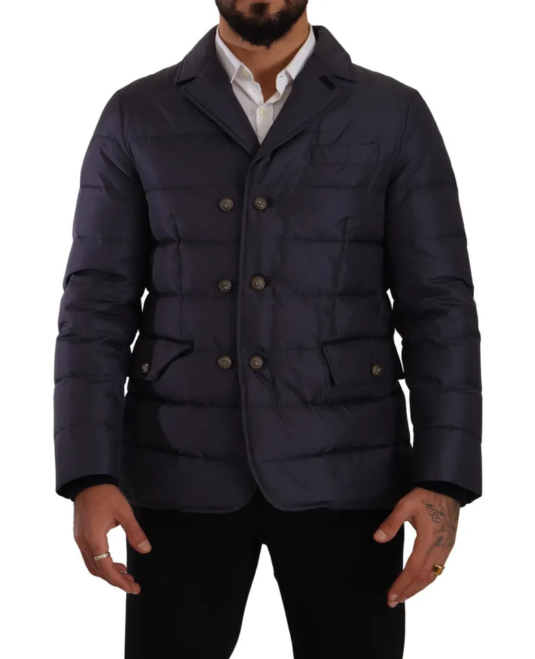 Dolce & Gabbana Elegant   Silk Blend Men's Jacket