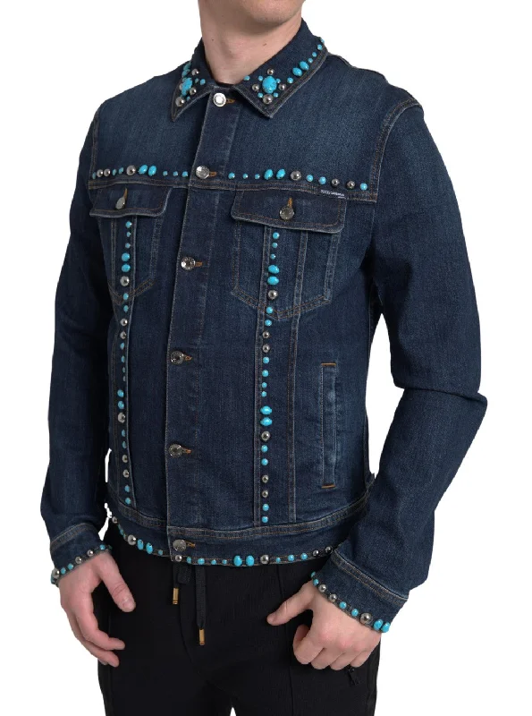 Dolce & Gabbana Embellished   Men's Jacket