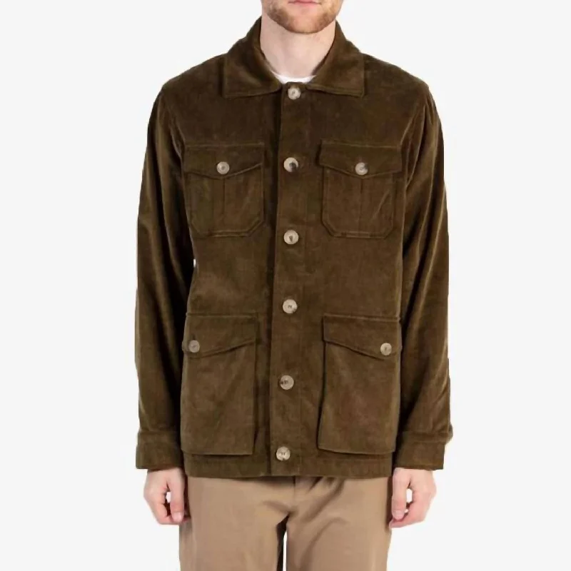 Field Jacket In Olive