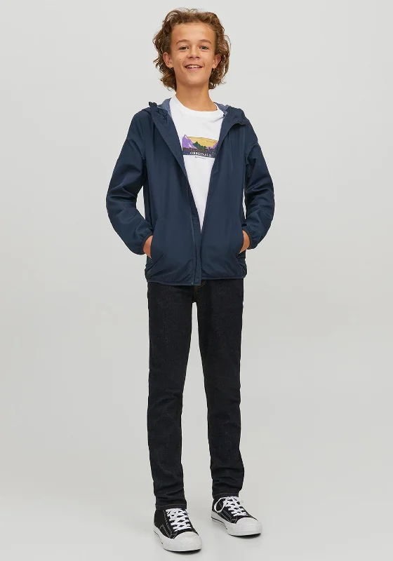 Jack & Jones Boy Cali Jacket, Navy Blazer