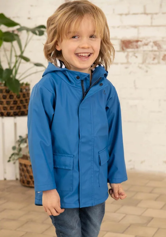 Little Lighthouse Anchor Waterproof Jacket, Blue