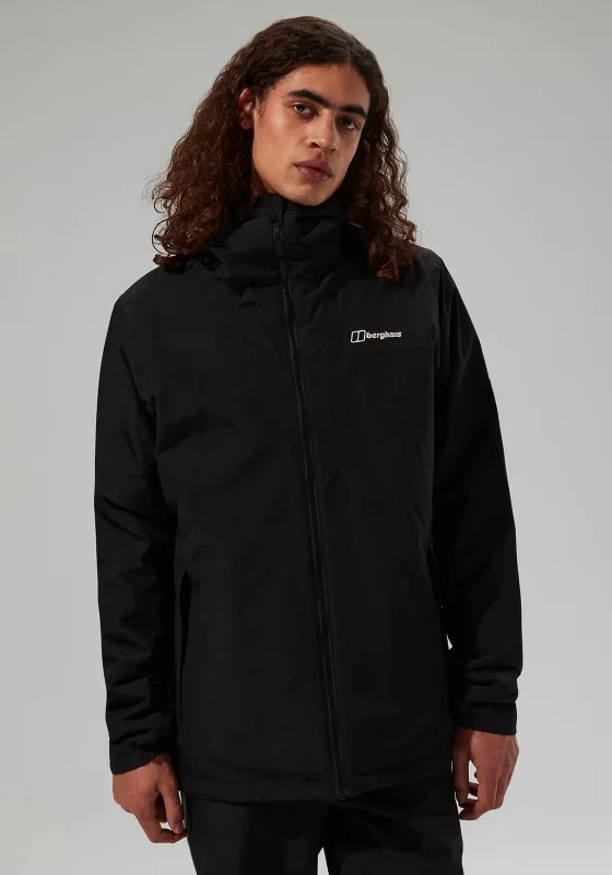 Berghaus Deluge Pro 3.0 Insulated Waterproof Jacket, Black