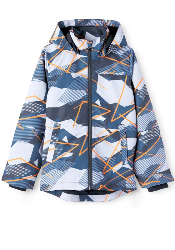 Name It Kid Boy Graphic Max Jacket, Dark Sapphire