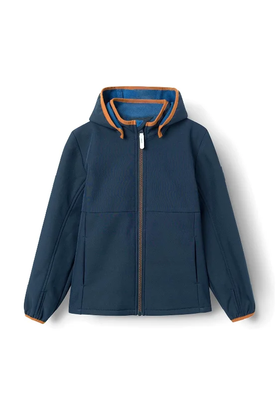 Name It Kid Boy Malta Softshell Jacket, Dark Sapphire