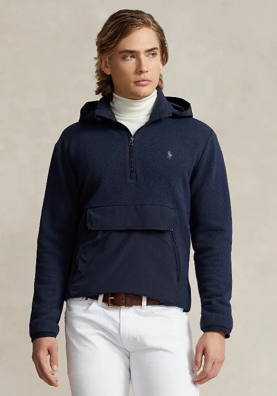 Ralph Lauren Hybrid Hooded Anorak Jacket, Aviator Navy