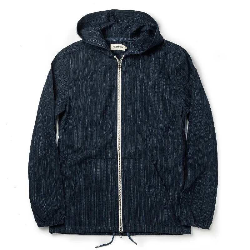 The Riptide Jacket in Indigo Slub