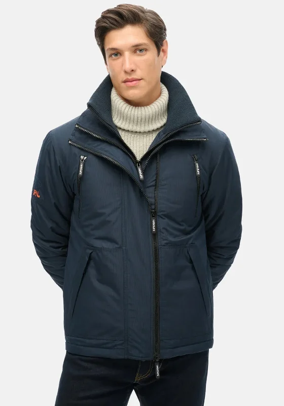 Superdry Mountain Windbreaker Jacket, Eclipse Navy