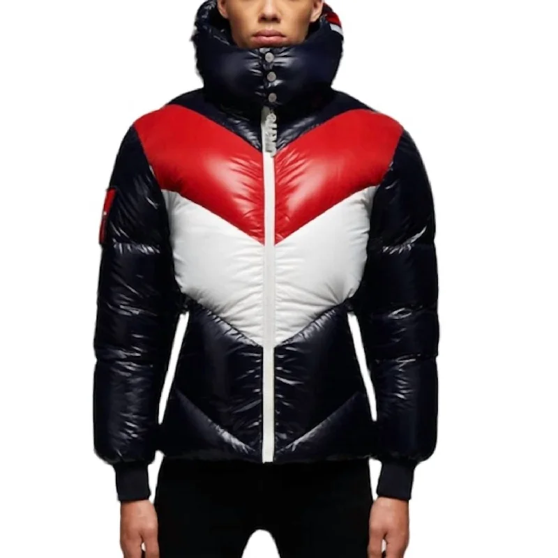 Superstellar Down Jacket In Black