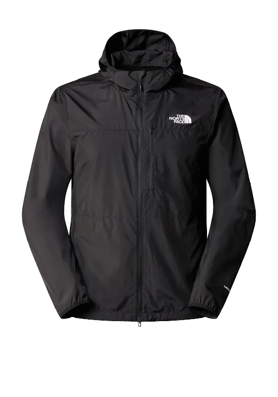 The North Face Men’s Higher Run Windbreaker Jacket, Black