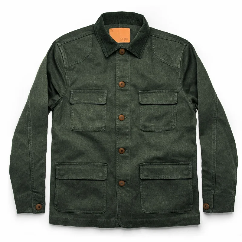 The Project Jacket in Olive Boss Duck