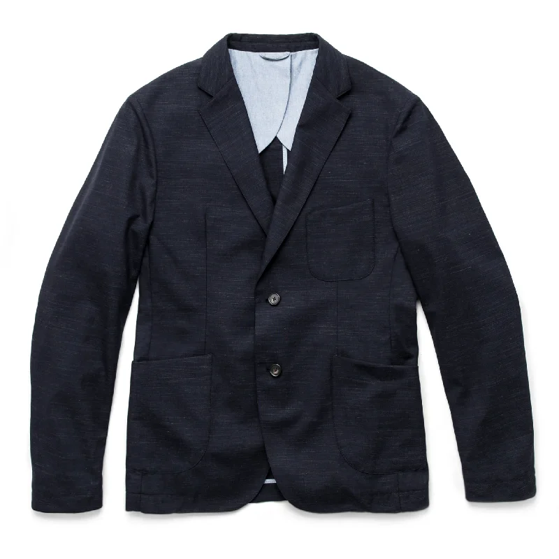 The Telegraph Jacket in Navy Slub