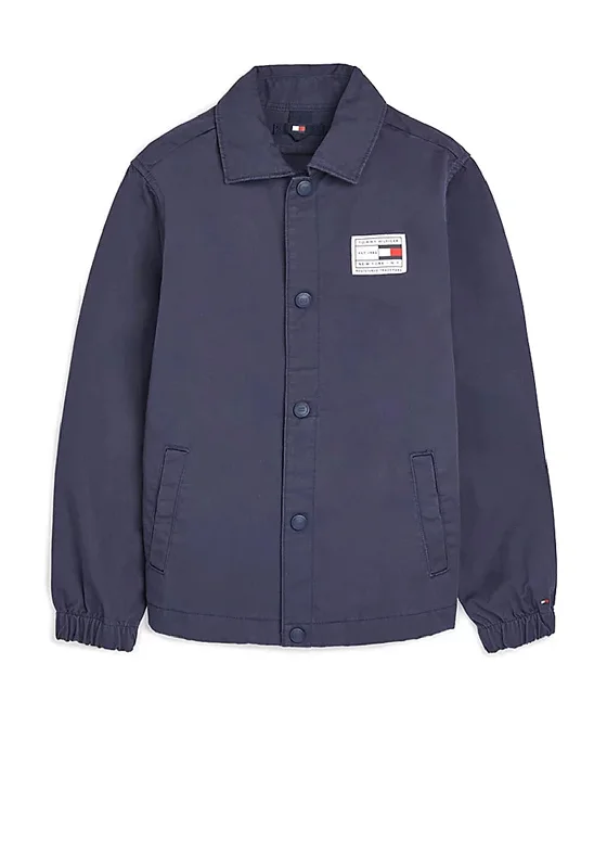 Tommy Hilfiger Boy Coach Jacket, Twilight Navy