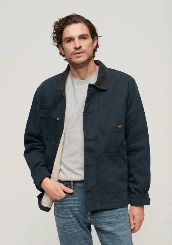 Superdry Workwear Ranch Jacket, Darkest Navy