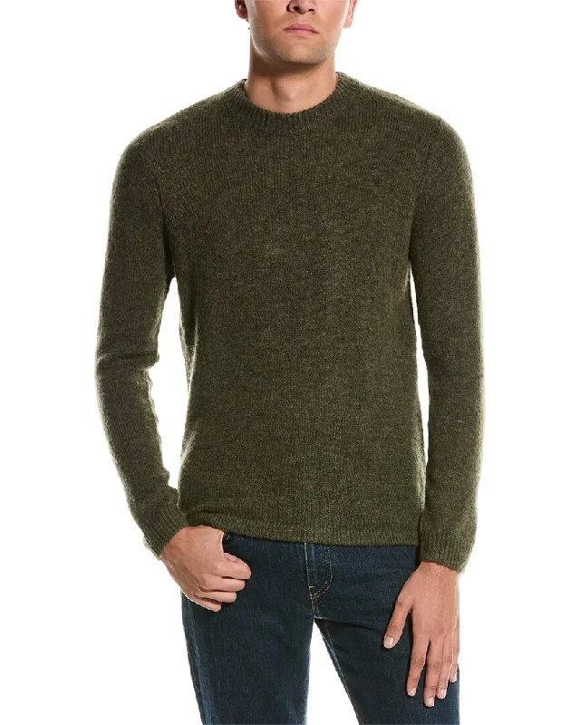 Autumn Cashmere Wool & Cashmere-Blend Crewneck Sweater