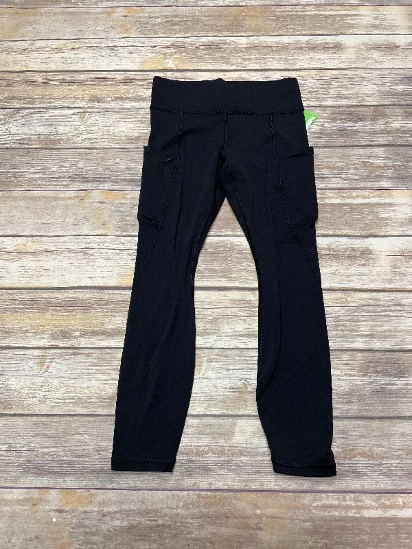 Black Athletic Leggings Athleta, Size S