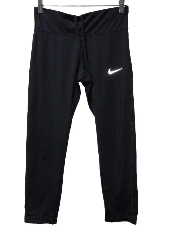 Black Athletic Leggings Nike Apparel, Size S