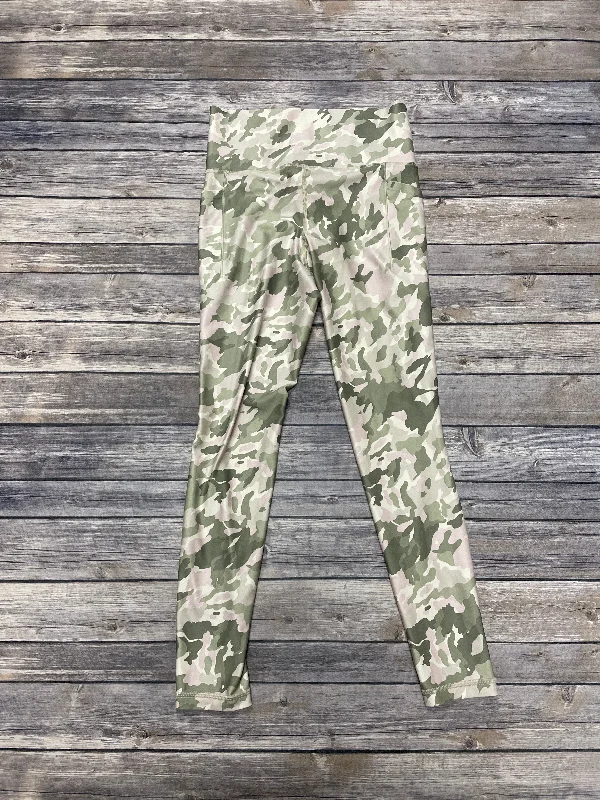 Camouflage Print Athletic Leggings Athleta, Size S