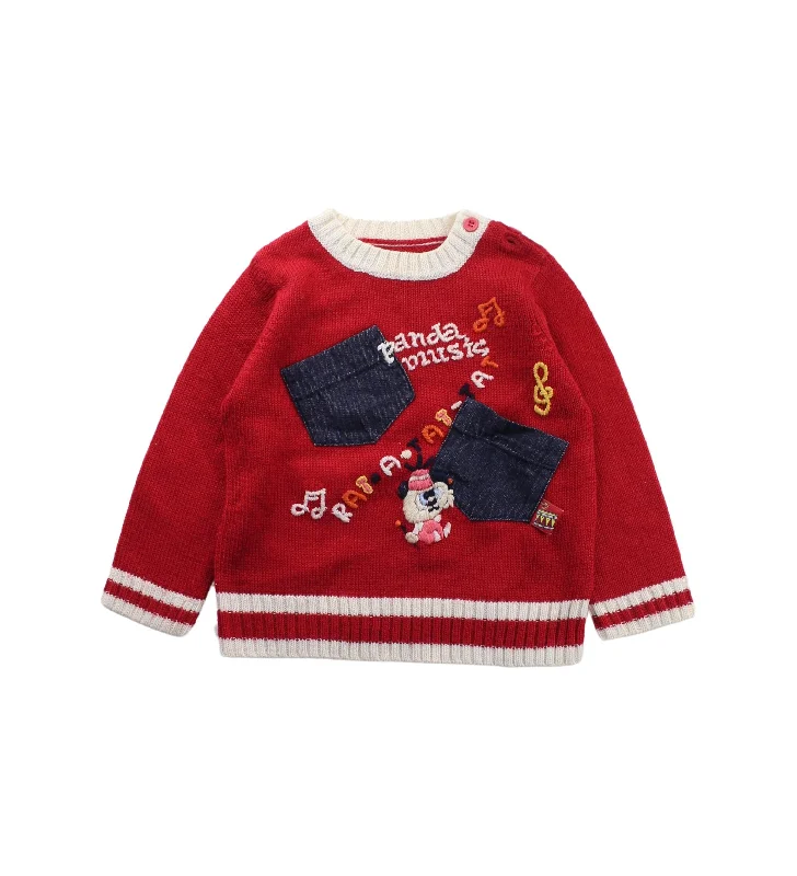 Chickeeduck Knit Sweater 18-24M