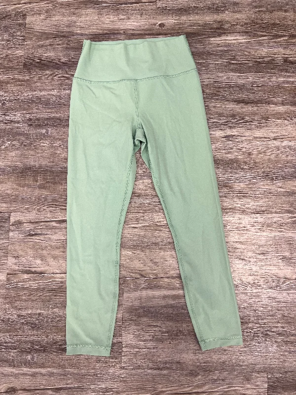 Green Athletic Leggings Athleta, Size S