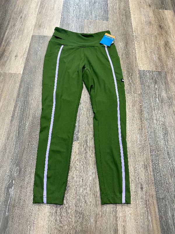 Green Athletic Leggings Columbia, Size M