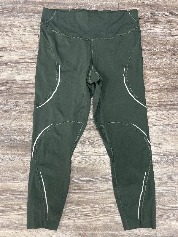 Green Athletic Leggings Lululemon, Size 12