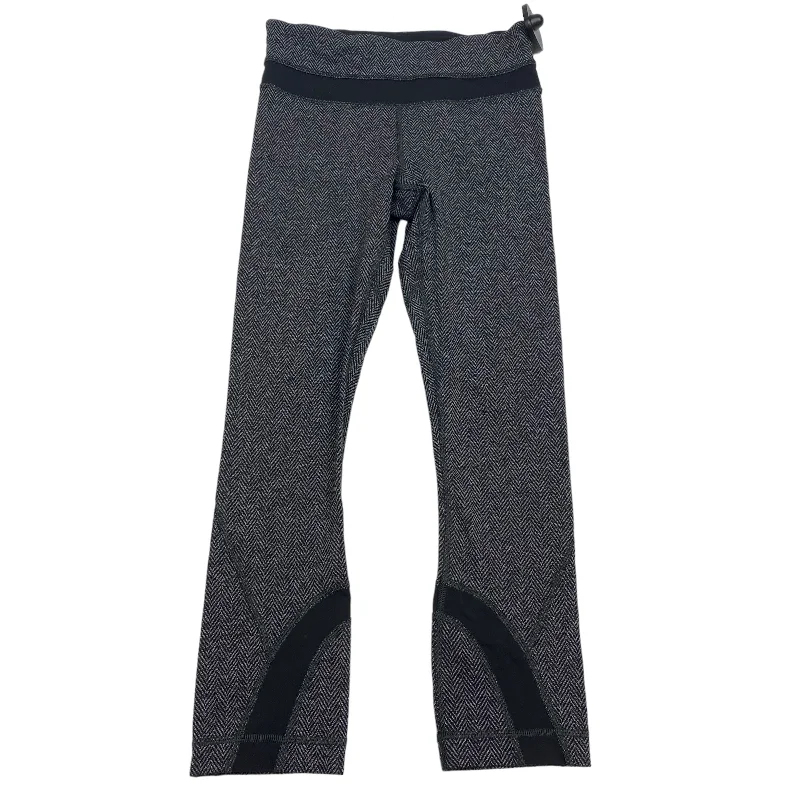 Grey Athletic Leggings Capris Lululemon, Size 2