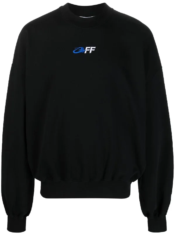 Off White Sweaters Black