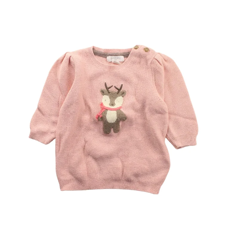 Purebaby Knit Sweater 3-6M