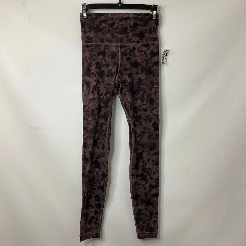 Purple Athletic Leggings Lululemon, Size 4