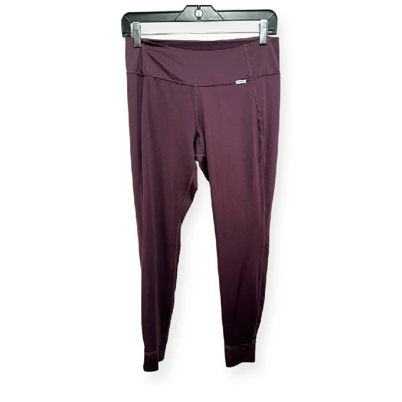 Purple Athletic Leggings Patagonia, Size M