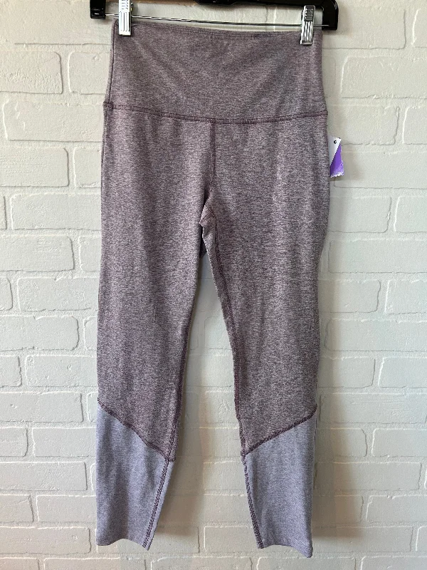 Purple Athletic Leggings Zobha, Size 4