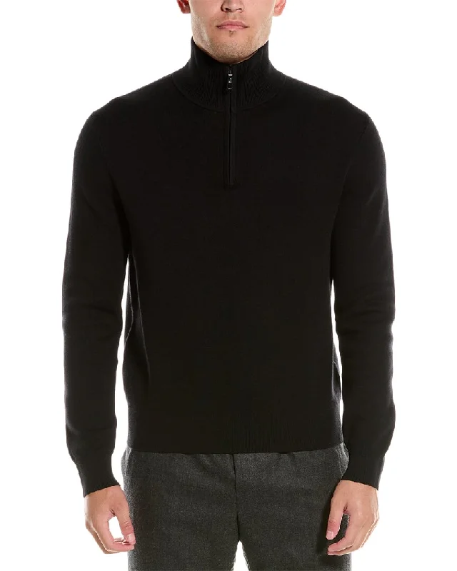 The Kooples Wool-Blend Funnel Neck Sweater