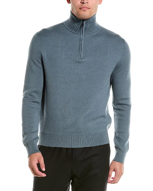 The Kooples Wool-Blend Funnel Neck Sweater