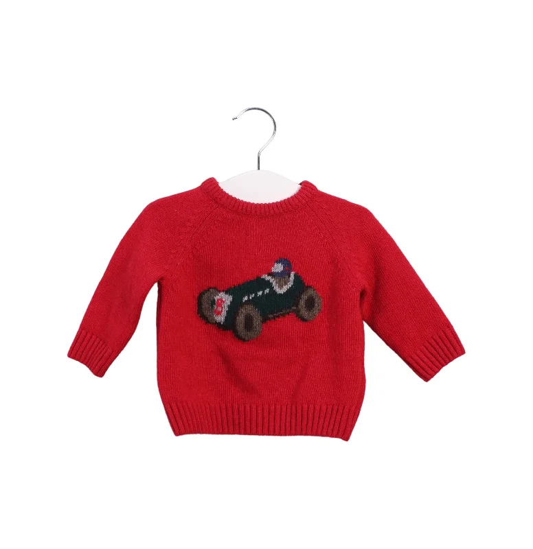 Thomas Brown Knit Sweater 3-6M