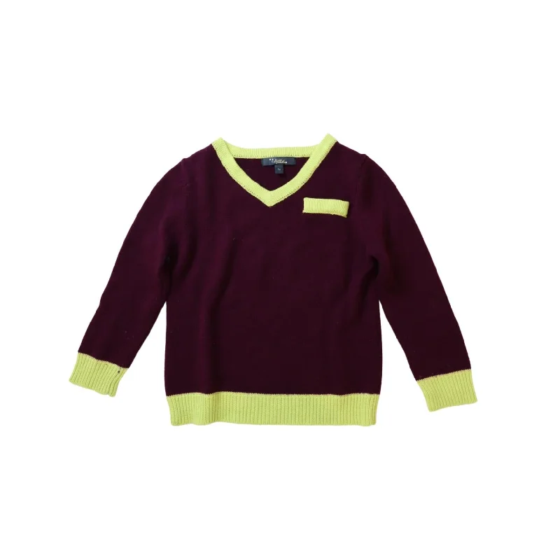 Velveteen Knit Sweater 4T