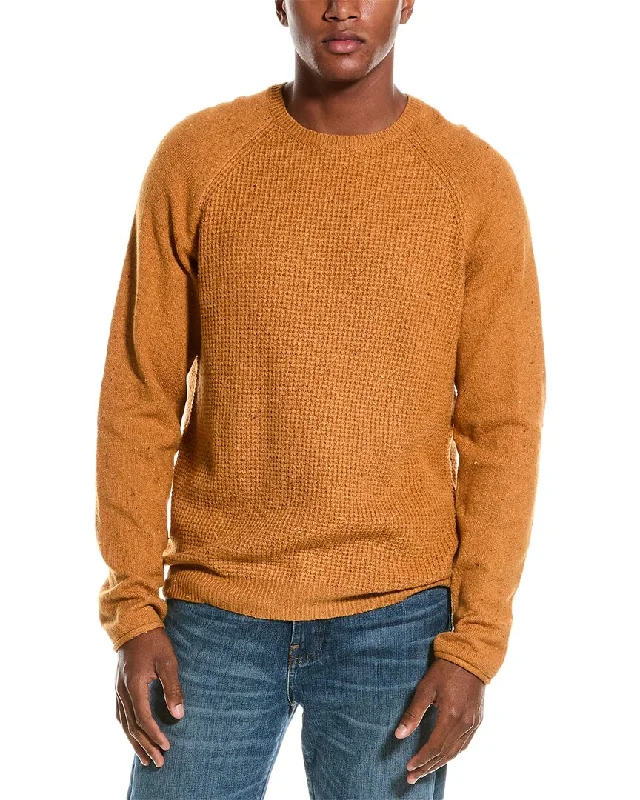 WEATHERPROOF VINTAGE Donegal Waffle Crewneck Sweater