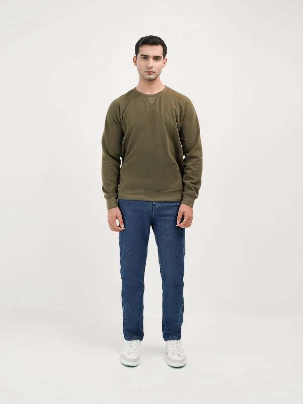 "CAELUM" Casual Crew Neck Sweatshirt