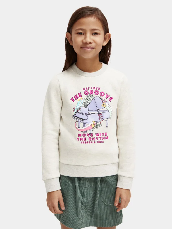 Kids - Regular-fit artwork sweatshirt