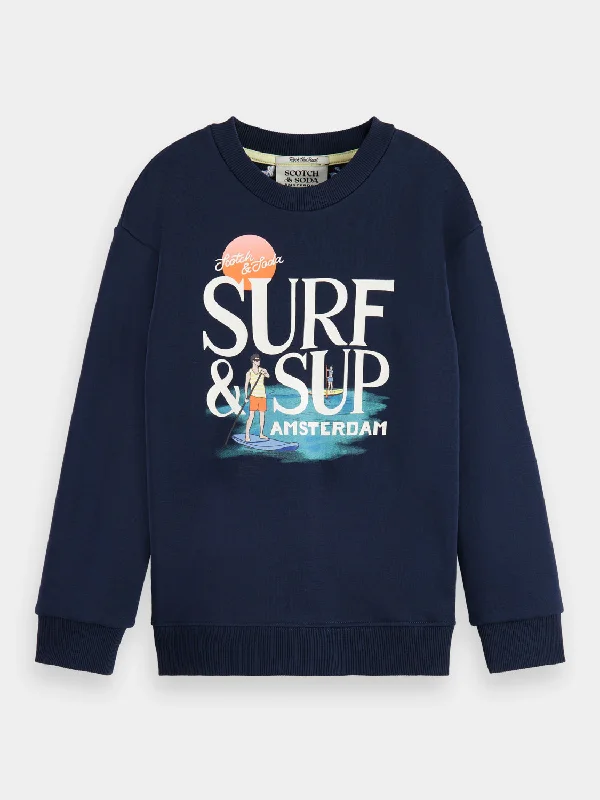 Kids - Relaxed-fit artwork sweatshirt