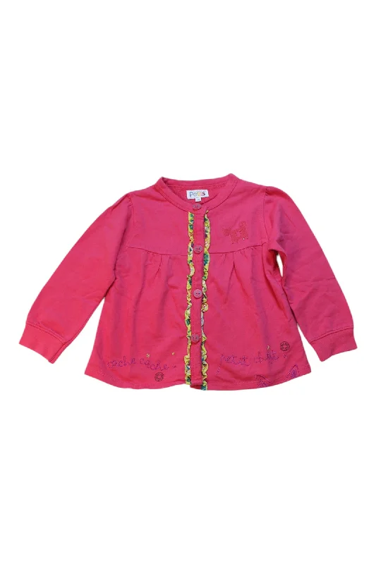 La Compagnie des Petits Buttoned Sweatshirt 3T