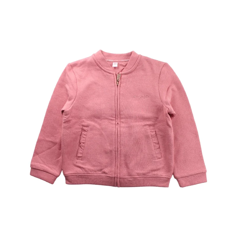 Lili Gaufrette Zippered Sweatshirt 6T