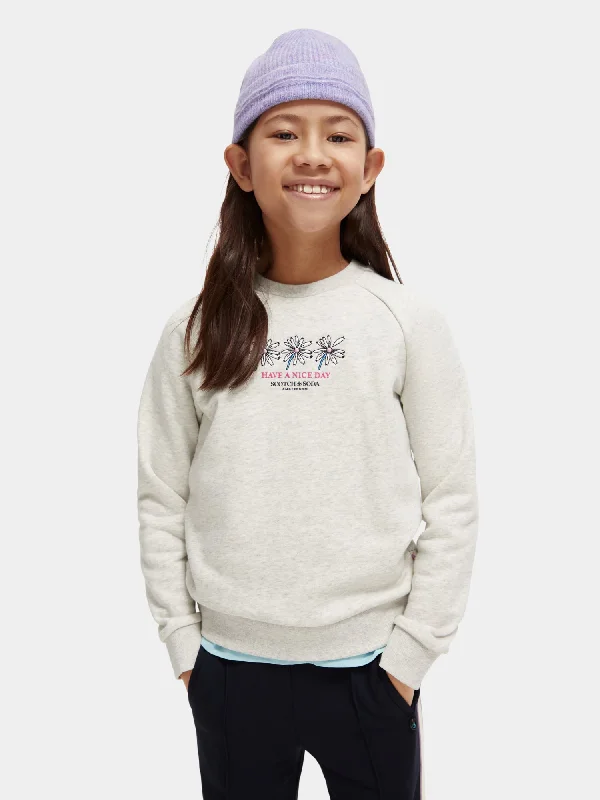 Kids - Regular-fit artwork sweatshirt