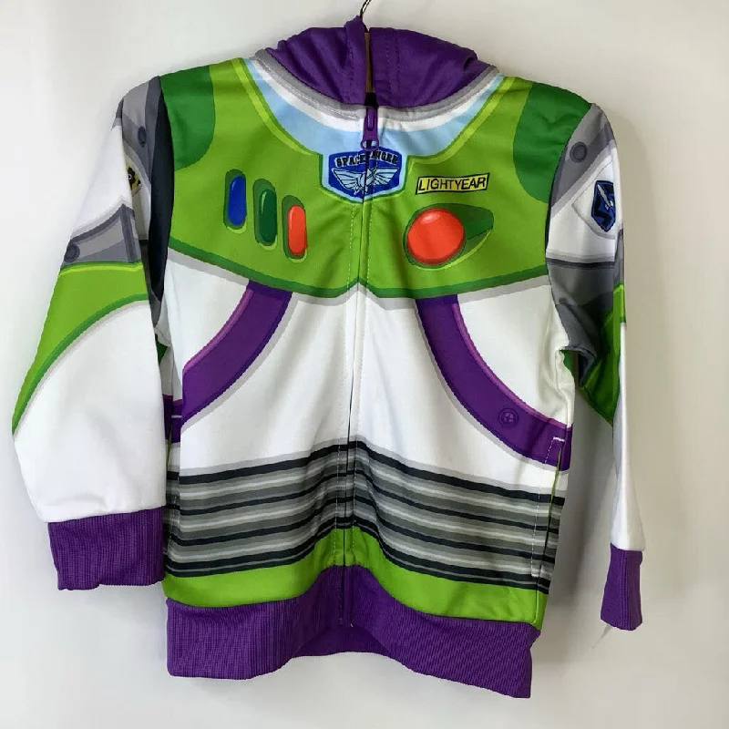 Size 3: Disney Pixar Toy Story 'Buzz' Zip-up Sweatshirt