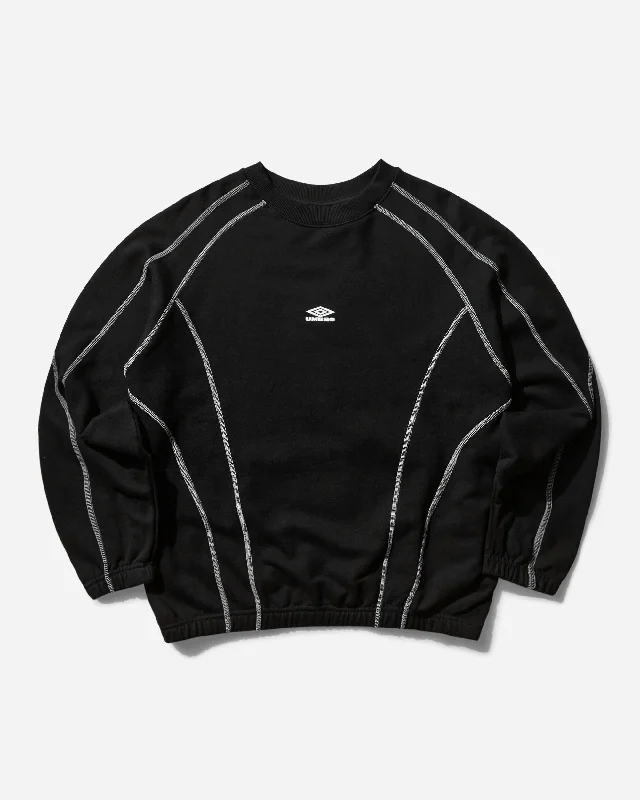 Men's Sport Crewneck Sweatshirt Black